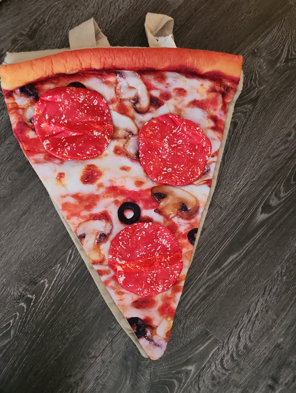 Kids Halloween Pizza Slice Costume ONE SIZE